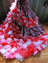 Rouge de BENI ルージュドベニ高級ウエディングドレス9号11号13号M~LLサイズ赤黒カラードレス編み上げ調節可能マーメイドライン_画像10