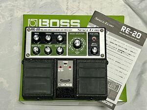 【中古美品】BOSS RE-20 SPACE ECHO エコー、リバーブ