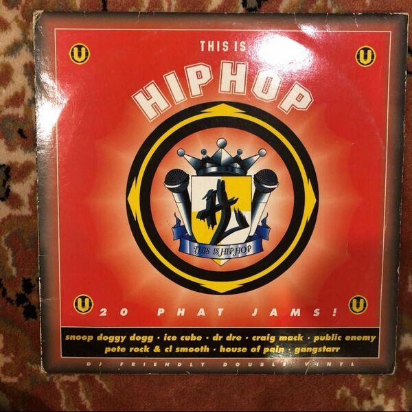 90年代 HIP HOP レコード　アルバム　2枚組