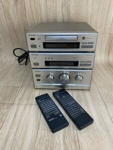 中古ONKYO オンキョー CDプレーヤー C-722M / T-422M / A-922M 3台セットジャンク品