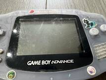 NINTENDO　ニンテンドー　任天堂 ゲームボーイアドバンス 本体 AGB-001　アカギ　ゲームソフト付き_画像6