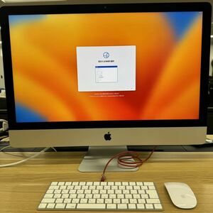 【超美品・正常動作・送料無料】Apple iMac（Retina 5K, 27-inch, 2017）/ 4.2GHz クアッドコアIntel Core i7 / メモリ16GB/ ストレージ2TB