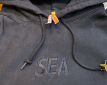 BEDWIN & THE HEARTBREAKERS / WIND AND SEA Ex.L/S HOODED SWEAT「GERRY」 COLOR:BLACK SIZE:4_画像3