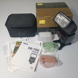 Nikon ニコン SB-700 スピードライト ストロボ フラッシュ 箱付 説明書付