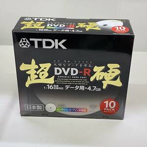 送料無料g28639 TDK データ用DVD-R 16倍速対応 4.7GB スーパーハードコート ディスク 超硬 インクジェットプリンタ対応 日本製 10枚パック