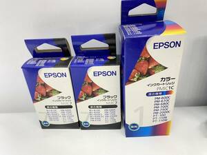 送料無料g28686 EPSON エプソン インクカートリッジ カラーインク プリンター インク MJIC 7 IC1BK02 IC5CL03 期限切れ まとめ 未使用品