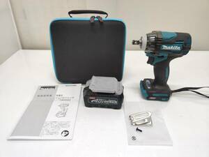 送料無料g28771 makita マキタ 40Vmax 充電式 インパクトレンチ TW004G 40v 2.5Ah BL4025 バッテリ 説明書 ケース付き 電動工具 大工道具 