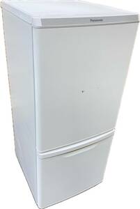 送料無料g28690 Panasonic NR-B14DW-W ノンフロン冷凍冷蔵庫 138L 白 ホワイト マットバニラホワイト 2020年製 パナソニック 