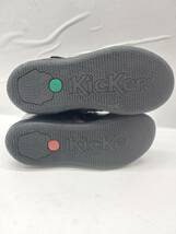 送料無料g28833 Kickers キッカーズ CALIN BLACK 17cm EUサイズ27 ブーツ 黒 未使用_画像4