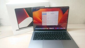 2021年製 Apple MacBook Pro A2442 M1 Pro 14インチ ディスプレイ メモリ 16GB SSD 512GB ノートパソコン ノートPC 本体 アップル 