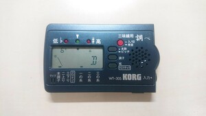 KORG コルグ WT-30S 三味線 チューナー 三味線用 調べ 本体