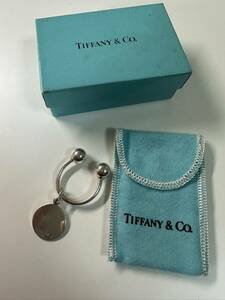 TIFFANY&Co. ティファニー キーリング キーホルダー シルバー 925 箱 保存袋付き