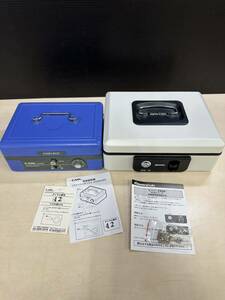 CARL CB-8200 SENTRY SCB-10 CASH BOX キャッシュボックス 手提げ金庫 2点セット