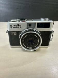 Minolta Minolta Hi-Matic F Rokkor 1: 2,7 F = 38-миллиметровая пленочная камера