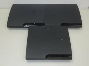 ① PS3 3台まとめ プレステ3 本体 Playstation3 SONY CECH-2500A/CECH-3000A ジャンク品