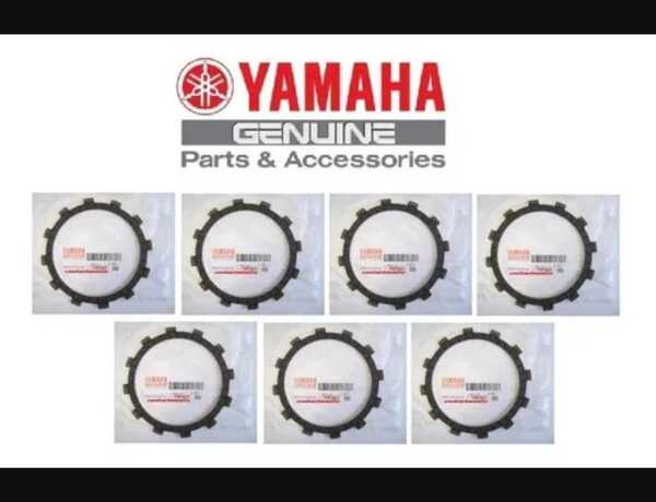 ペイペイ送料込み YAMAHA 純正 XJ400 XJ400D 新品 クラッチ盤 クラッチ板7枚 XJ550