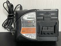 【動作通電確認済】HITACHI 日立工機 コードレスインパクトドライバ WH14DBAL2 電動工具 14.4V ＋ 急速充電器 UC18YSL2 ケース付き セット_画像7