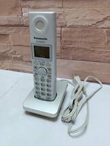 【通電確認済】Panasonic パーソナルファックス 親機 子機付き 電話機 KX-PW211-S シルバー パナソニック FAX 説明書付き _画像5