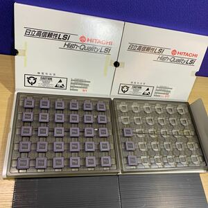 A81 日立高信頼性LSI CPU HD68HC000UY-12 電子部品 半導体集積回路 計33個