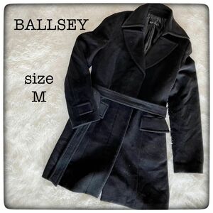 【セール品】BALLSEY(ボールジィ) アンゴラ混 チェスターコートsize M