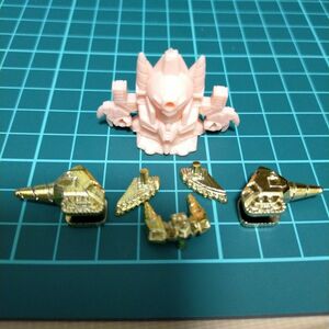 ガン消し　ドリルアドベンチャーガンダム　金メッキ