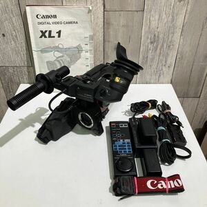 Canon デジタルビデオカメラ XL 1 本体のみ 取扱説明書 付属品一式 通電のみ確認。