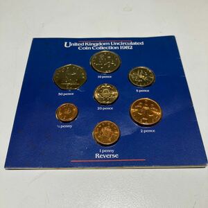 コインセット United kingdom Uncirculated Coin Collection 1982 イギリス 貨幣セット 