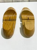 1/12⑥ REGAL SHOES リーガル　シューツリー シューキーパー 木製 サイズ:S かかと部分を回して長さ調整　アンティーク_画像5