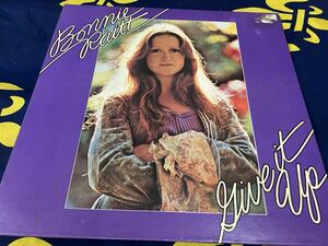 Bonnie Raitt★中古LP国内盤「ボニー・レイット～ギヴ・イット・アップ」 