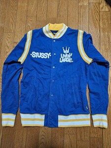 [美品] STUSSY ステューシー　スタジャン　ブルゾン