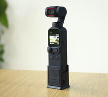 【送料無料・国内発送】DJI osmo Pocket2用充電台 三脚アダプタ Vlog 動画撮影 アクションカメラ　自撮り_画像1