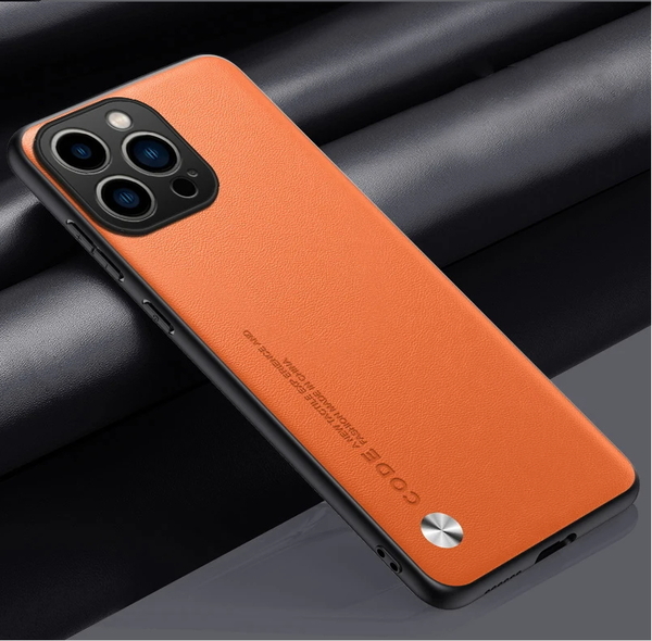 【送料無料】iPhone15Pro対応 スマホケース 新タイプ高級TPU使用 オレンジ 在庫処分