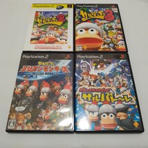 送料無料！ PS2 サルゲッチュ 2 . 3 / ミリオンモンキーズ / ガチャメカスタジアムサルバトーレ 4本セット_画像1