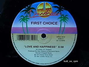 ★☆First Choice「Love And Happiness / The Player」☆★5点以上で送料無料!!!