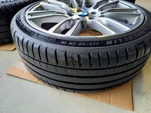 BMW F30 F31F32 403M19インチ　4本　純正Mスポアルミホイール　新品同様ミシュランパイロットスポーツ5 225/255 付　個人　売切　送料無料_画像9