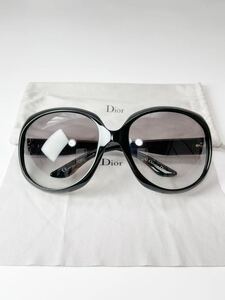 Dior glossy 1 584LF ディーオール ブラック サングラス 良品