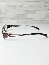 +4.00 abx COL.2 エービーエックス スクエア型 ブラウン 老眼鏡 良品_画像5