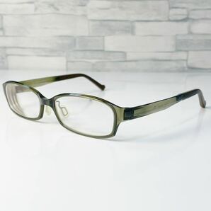 廃盤品 Zoff SMART REGULAR ZJ31018 ゾフスマート スクエア型 カーキ 眼鏡の画像1