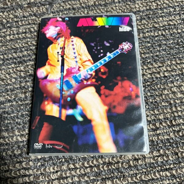 中古品　hide DVD 3枚組　ALIVE! 