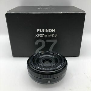 6w2 美品 FUJIFILM FUJINON SUPER EBC XF 27mm 1:2.8 動作確認済み 富士フィルム フジノン 単焦点レンズ カメラ レンズ AF MF 1000~