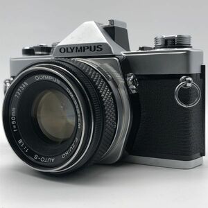 6w59 OLYMPUS OM-1 レンズ 50mm 動作確認済み オリンパス オーエム カメラ フィルムカメラ 一眼レフカメラ 写真 撮影 1000~