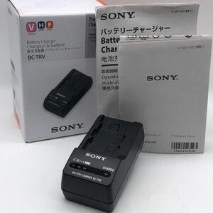 L5w25 美品 SONY バッテリーチャージャー BC-TRV 箱付き 動作確認済み ソニー カメラ アクセサリー 充電 1000~