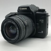 6w53 Canon EOS 55 動作確認済み キャノン イオス カメラ フィルムカメラ 一眼レフカメラ 写真 撮影 1000~_画像1