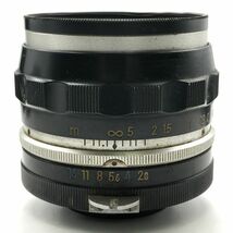 6w97 Nikon NIKKOR-S Auto 1:2.8 35mm ニコン ニッコール オート 単焦点 カメラ レンズ マニュアルフォーカス 写真 撮影 1000~_画像1