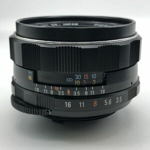 6w107 Super-Multi-Coated TAKUMAR 1:3.5/35 アサヒ ペンタックス タクマー 単焦点 カメラ レンズ マニュアルフォーカス 撮影 1000~