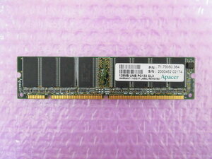 APACER (128MB UNB PC133 CL3) PC133 SDRAM 128MB * both sides 16 sheets chip *