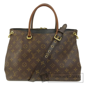 LOUIS VUITTON ルイヴィトン M41064 パラスMM モノグラム ハンドバッグ モノグラムキャンバス レディース 中古