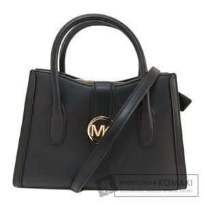 Michael Kors マイケルコース ロゴ金具 2WAY ハンドバッグ レザー レディース 中古