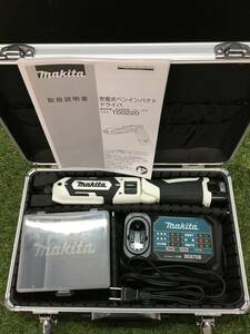 【中古品】makita(マキタ) 7.2v充電式ペンインパクトドライバ 白(1.5Ahバッテリx2/充電器) TD022DSHXW/ITM8M07NQA2E