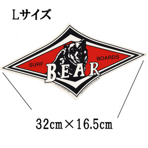 BEAR・ベアー 人気定番ステッカー MとＬの2枚セット ビッグウエンズデーの画像2